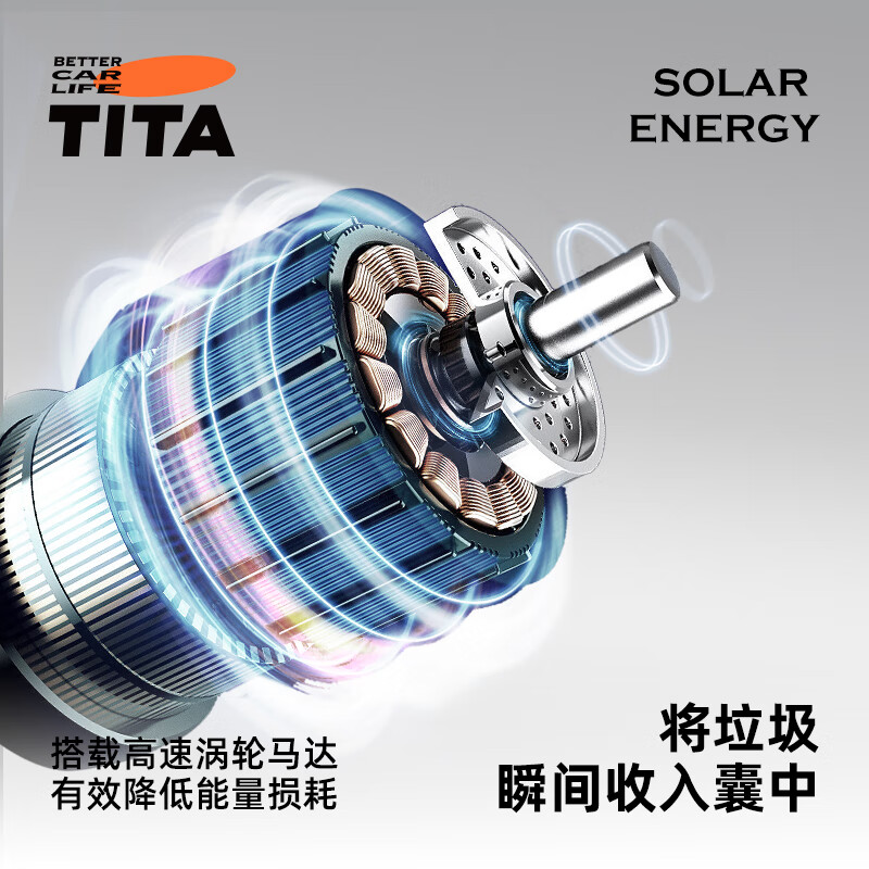 TITA 「能」车载吸尘器 图片 2