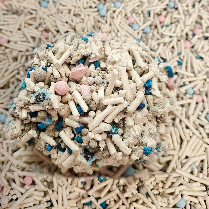 LULUMO 4合1豆腐膨润土混合猫砂 图片 3