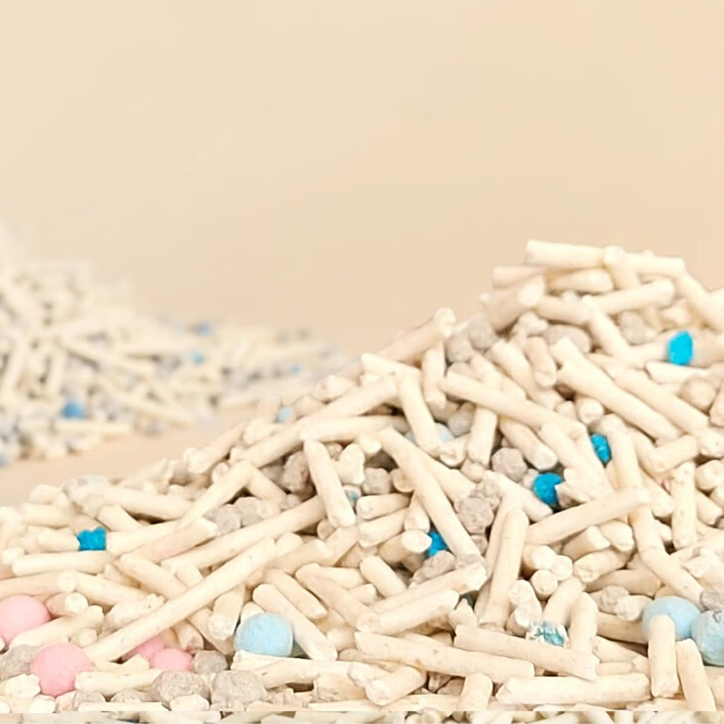 LULUMO 4合1豆腐膨润土混合猫砂 图片 2