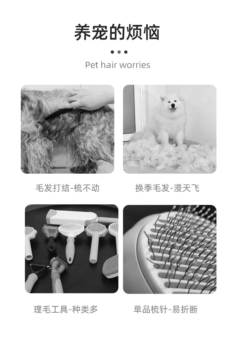 宠物毛梳 详情图 3