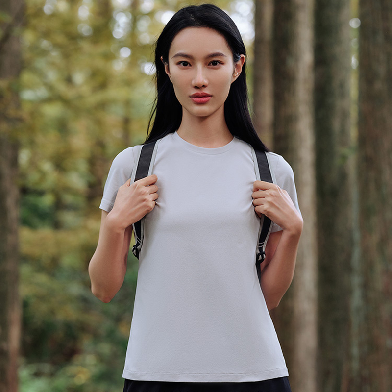 伯希和 女款抗菌抗皱速干T恤 图片 2