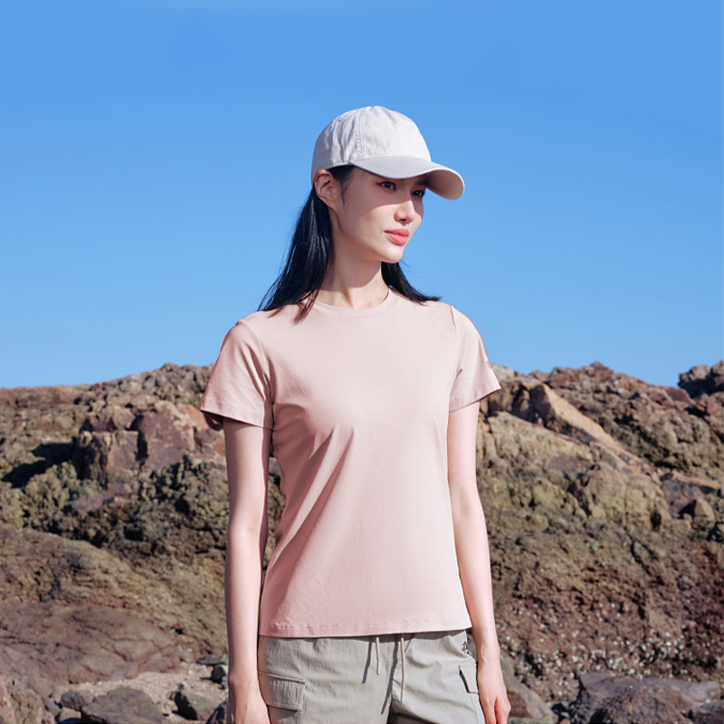 伯希和 女款抗菌抗皱速干T恤 图片 1