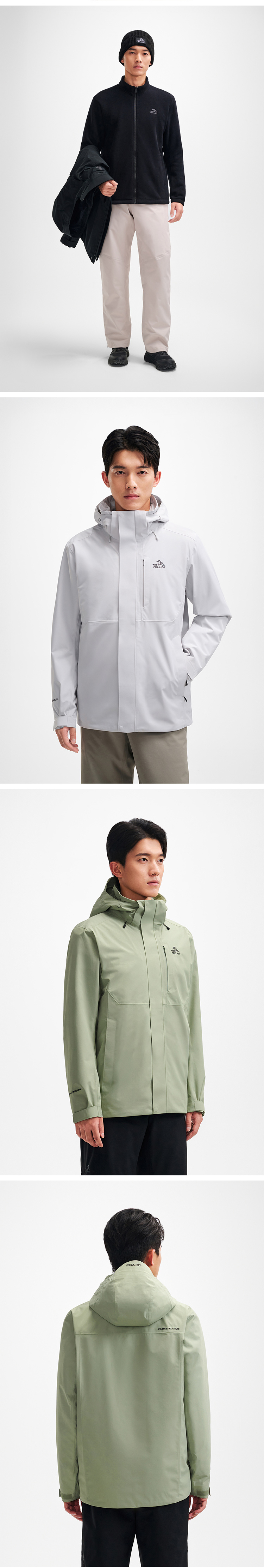 伯希和 新款冲锋衣 男款 详情图 6