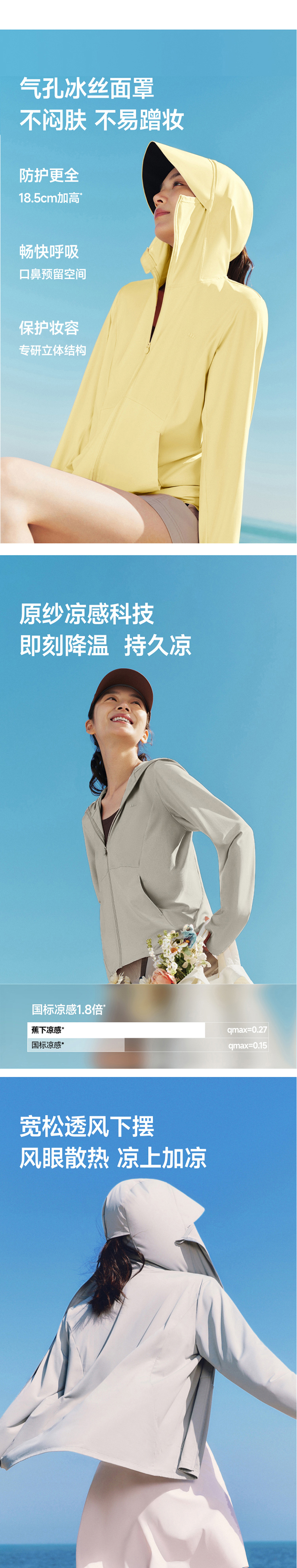 蕉下女士凉感防晒衣（常规款） 详情图 4