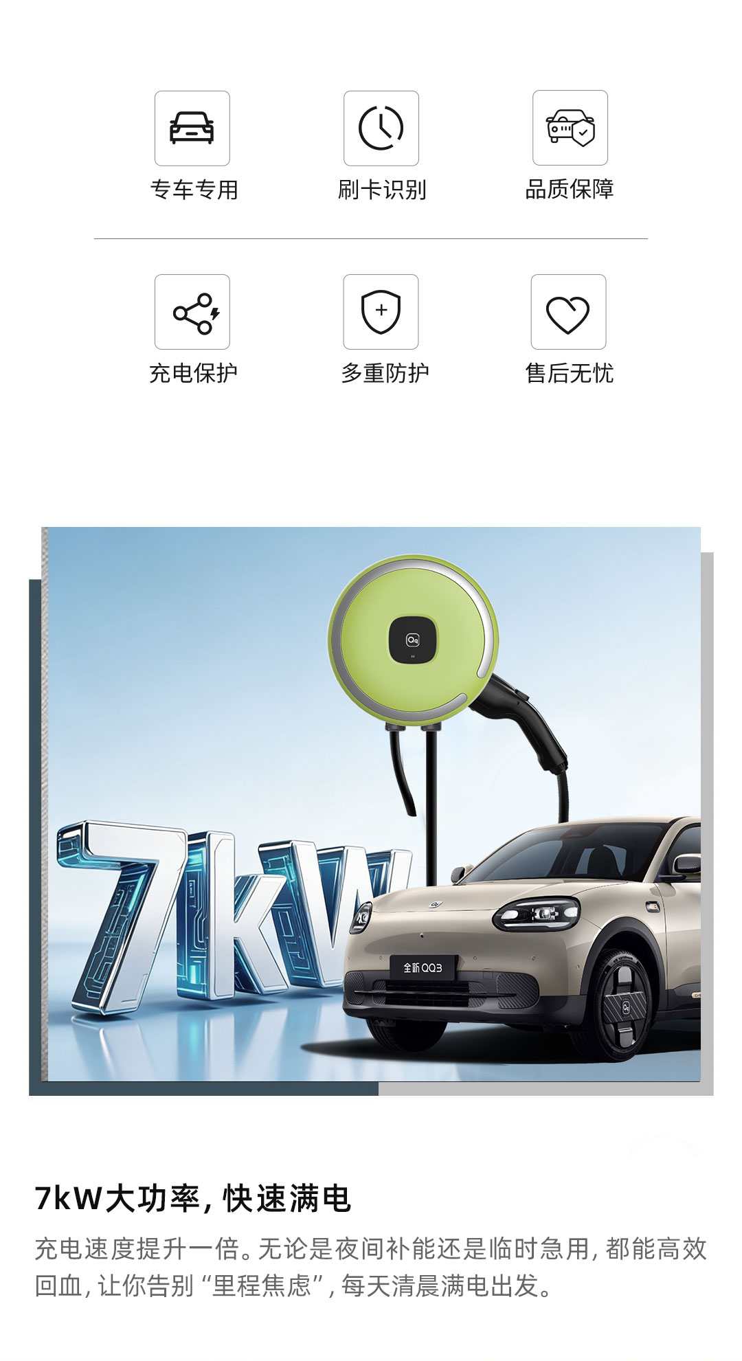QQ3家用充电桩-7kw（包安装） 详情图 2