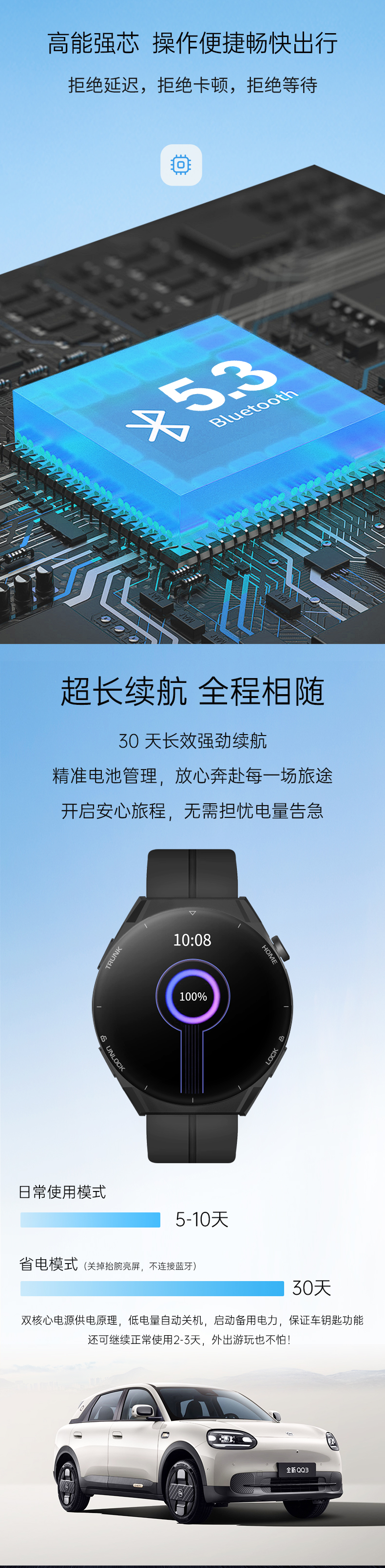 奇瑞车控手表 标准款 详情图 4