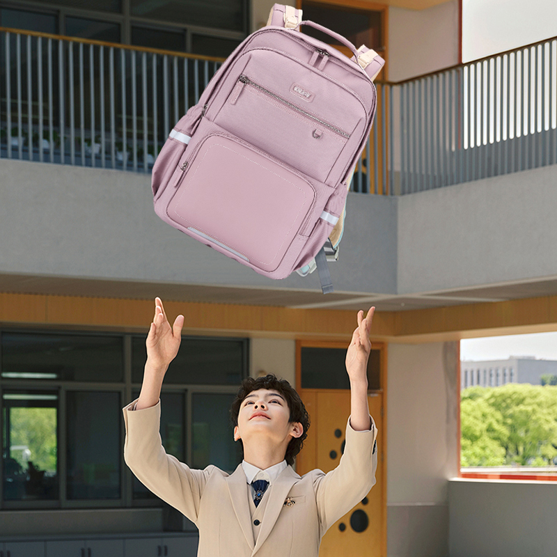 卡拉羊 御风系列防下坠减负云朵书包（中学生） 图片 1