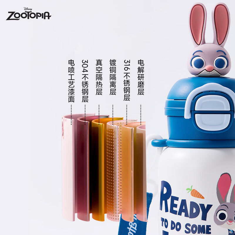 迪士尼 疯狂动物城保温杯 图片 3