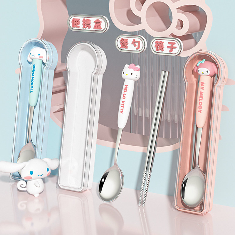 三丽欧 便携筷勺两件套 图片 2