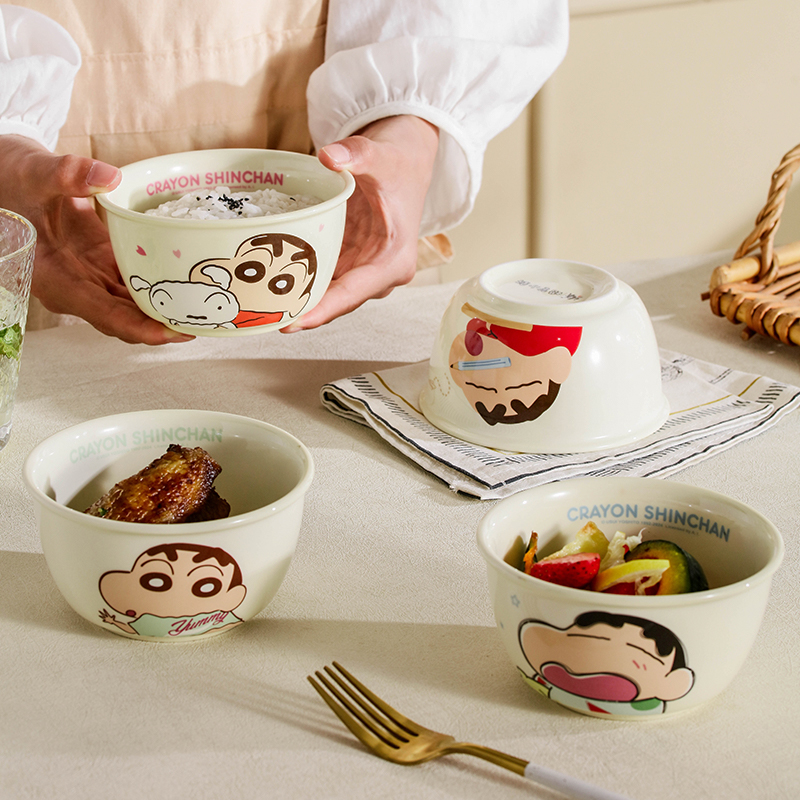 蜡笔小新童趣碗 图片 2