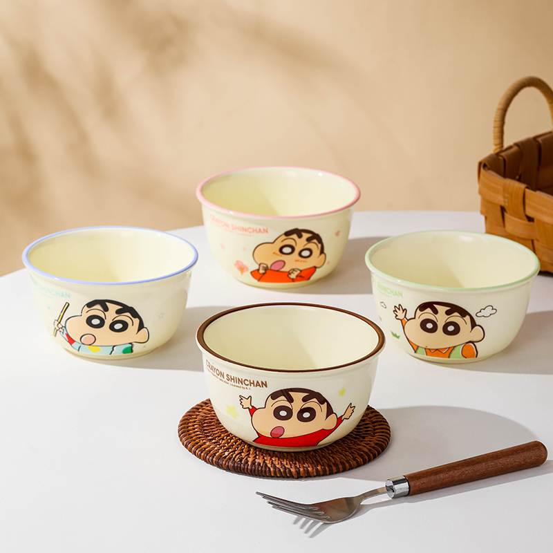 蜡笔小新小清新系列4.6寸碗 图片 1
