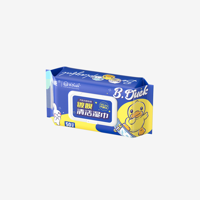 固特威 小黄鸭车内饰镀膜湿巾