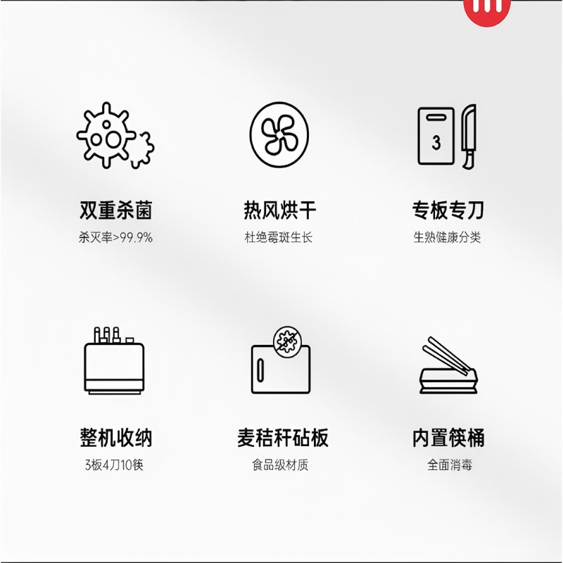 摩飞刀具砧板消毒机 图片 4