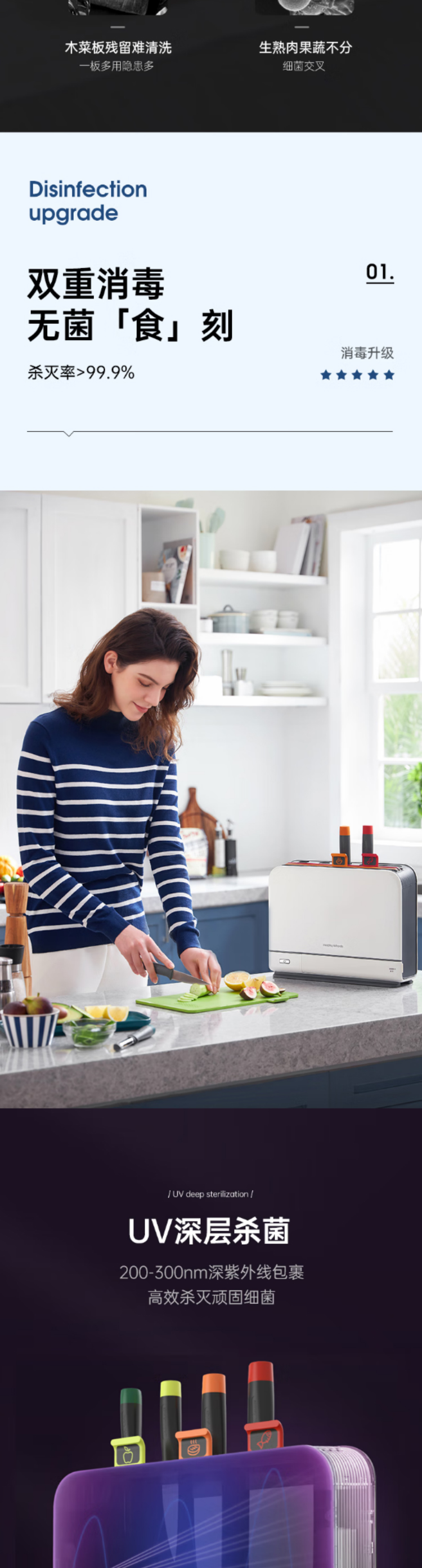 摩飞刀具砧板消毒机 详情图 2