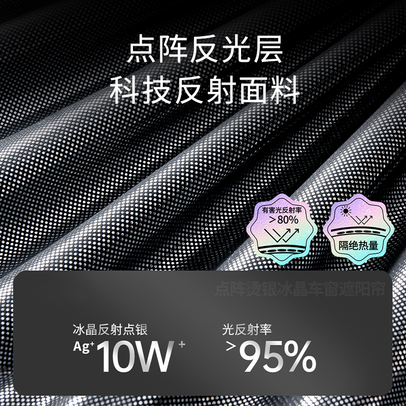 风云X3L 私密遮阳8件套（牛皮纸包装） 图片 2