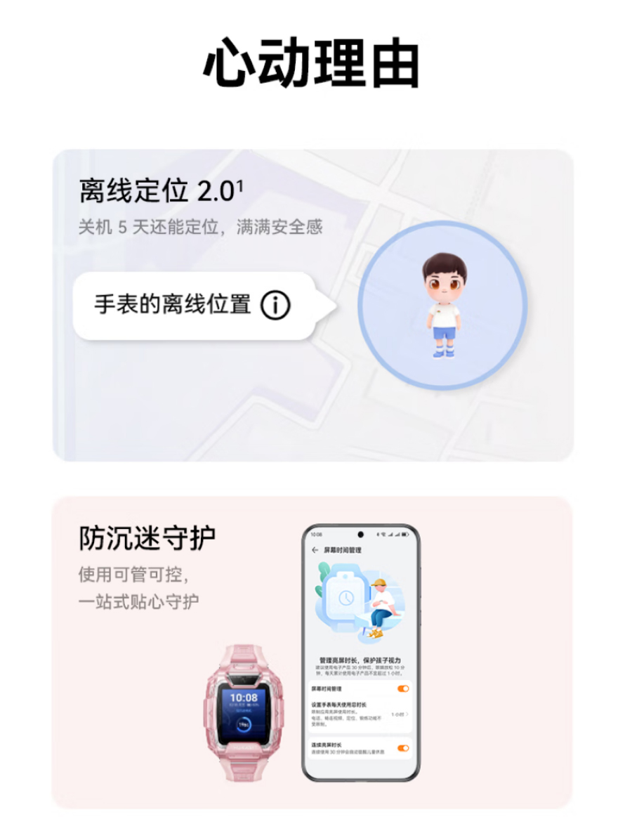 华为儿童手表 5PRO 详情图 3