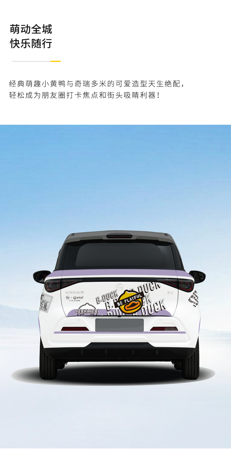 小黄鸭车衣-多米（不含安装） 详情图 4