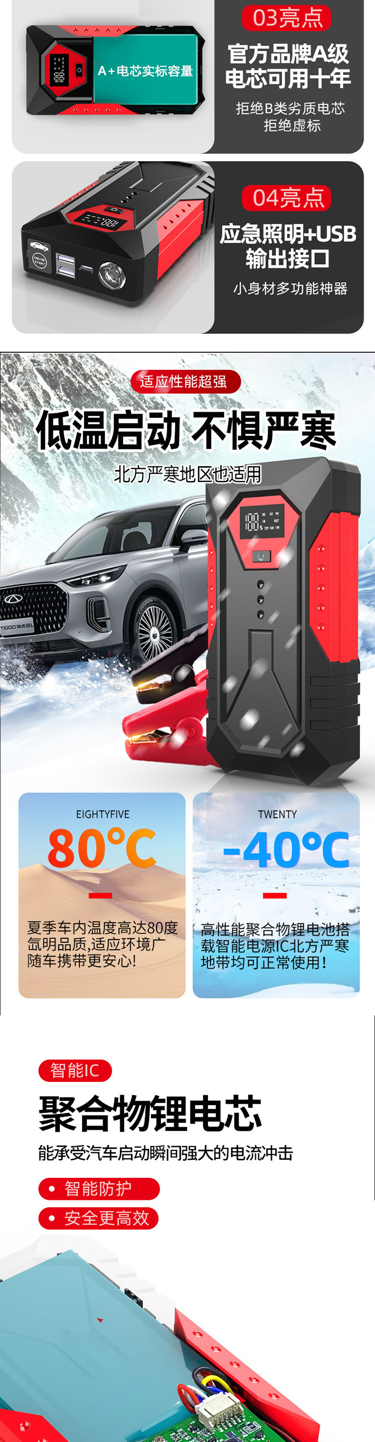 车载启动电源 详情图 2