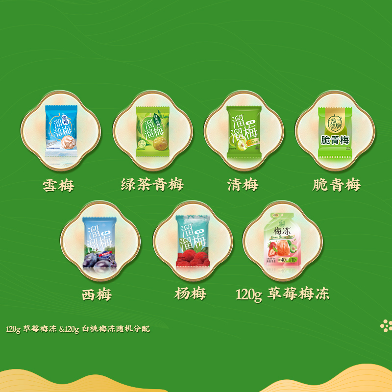 溜溜梅 青梅全家桶 图片 2