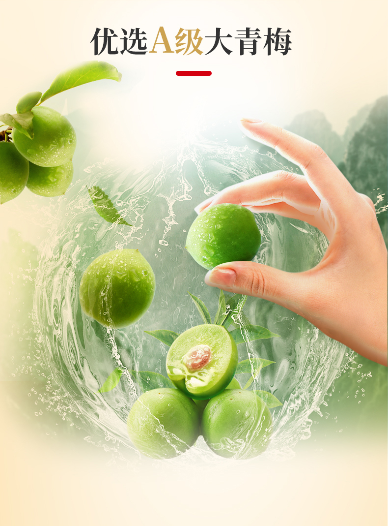 溜溜梅 陈皮梅饼 详情图 2