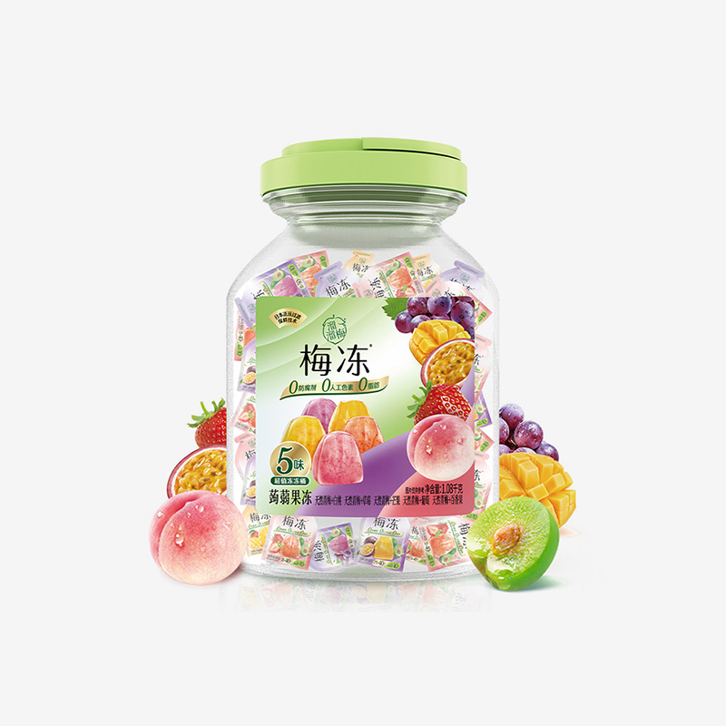 溜溜梅 5味水果冻冻桶
