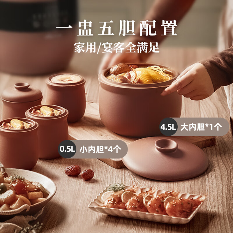 小熊 电炖锅 图片 2