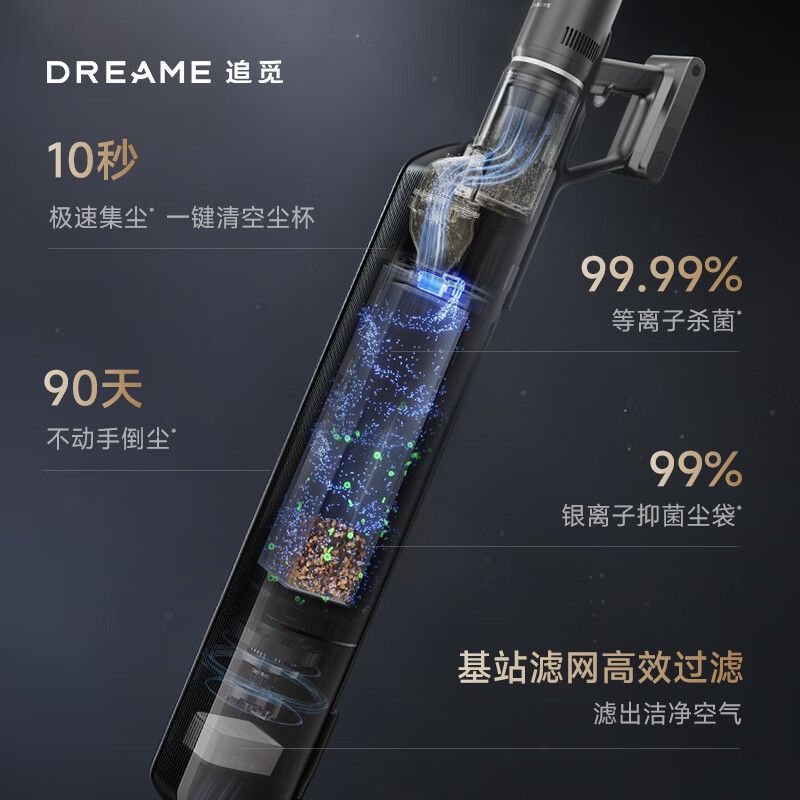 追觅 自集尘吸尘器Z10 STATION 图片 4