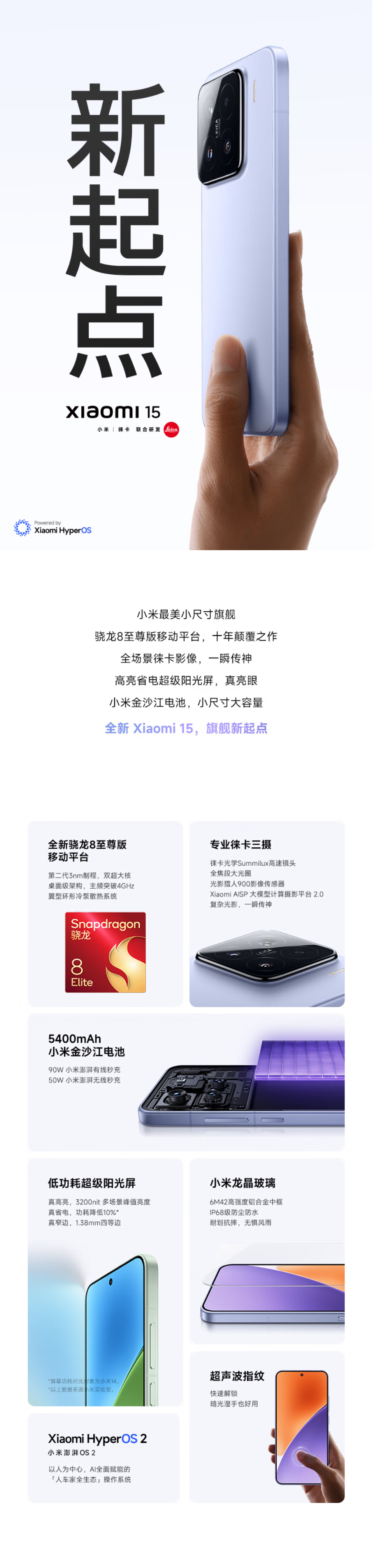 XIAOMI 15 详情图 1