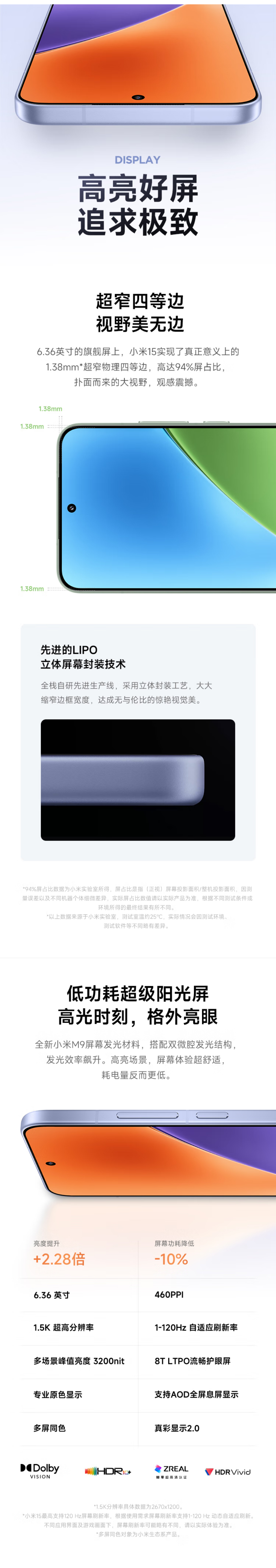 XIAOMI 15 详情图 4