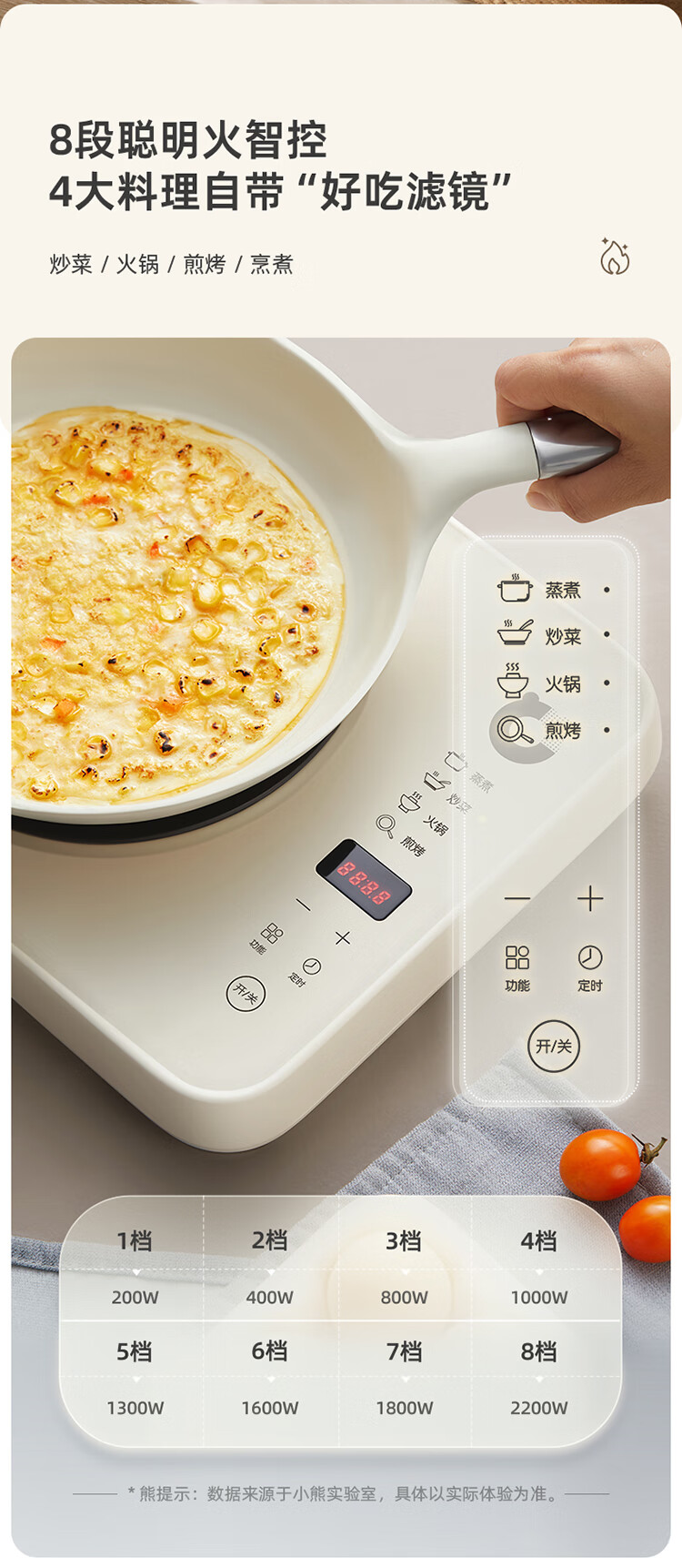 小熊电磁炉DCL-B22H5 详情图 6