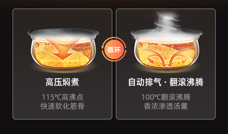 小熊电压力锅YLB-D25F1 详情图 6