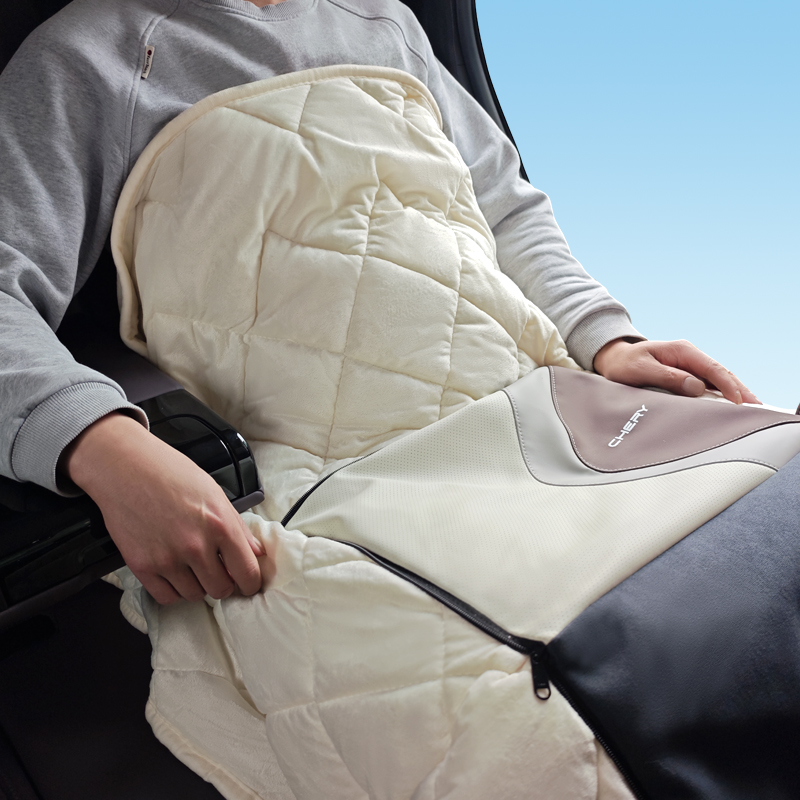 奇瑞定制腰靠抱枕抱被三合一 B款 图片 4