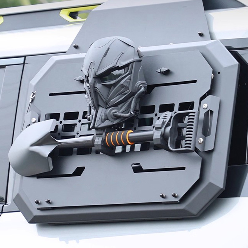 风云X3系列 定制机甲侧窗装饰-面具（不含安装） 图片 3