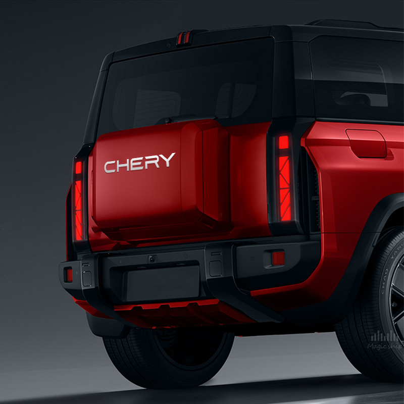 风云X3P/X3L定制后尾门小书包（不含安装） 图片 1