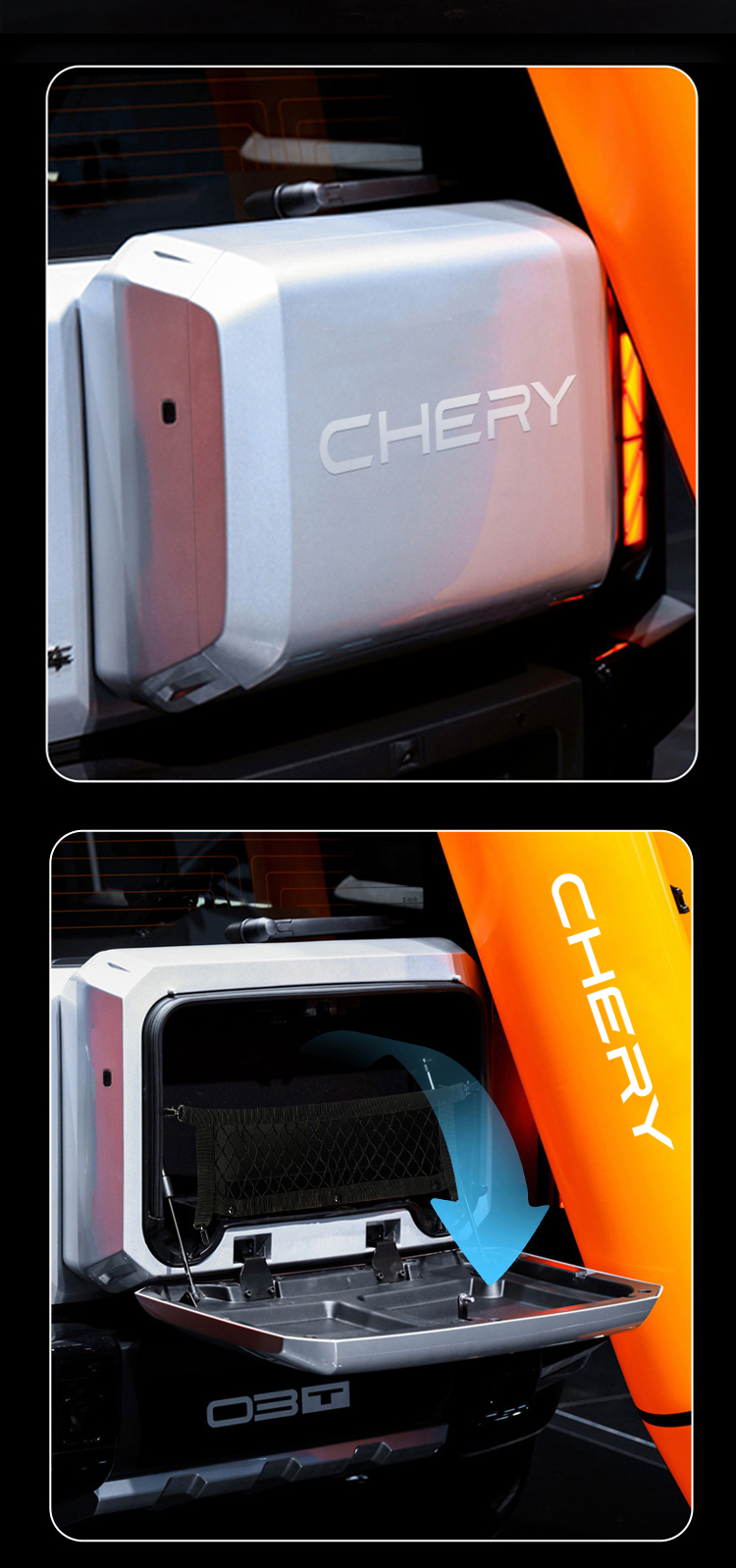 风云X3P/X3L定制后尾门小书包（不含安装） 详情图 3