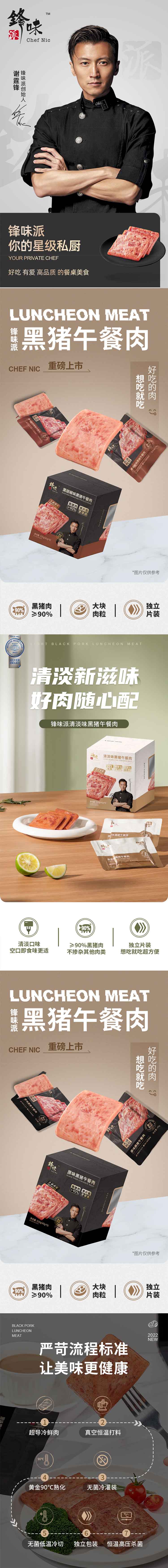 锋味派 午餐肉礼盒 详情图 1