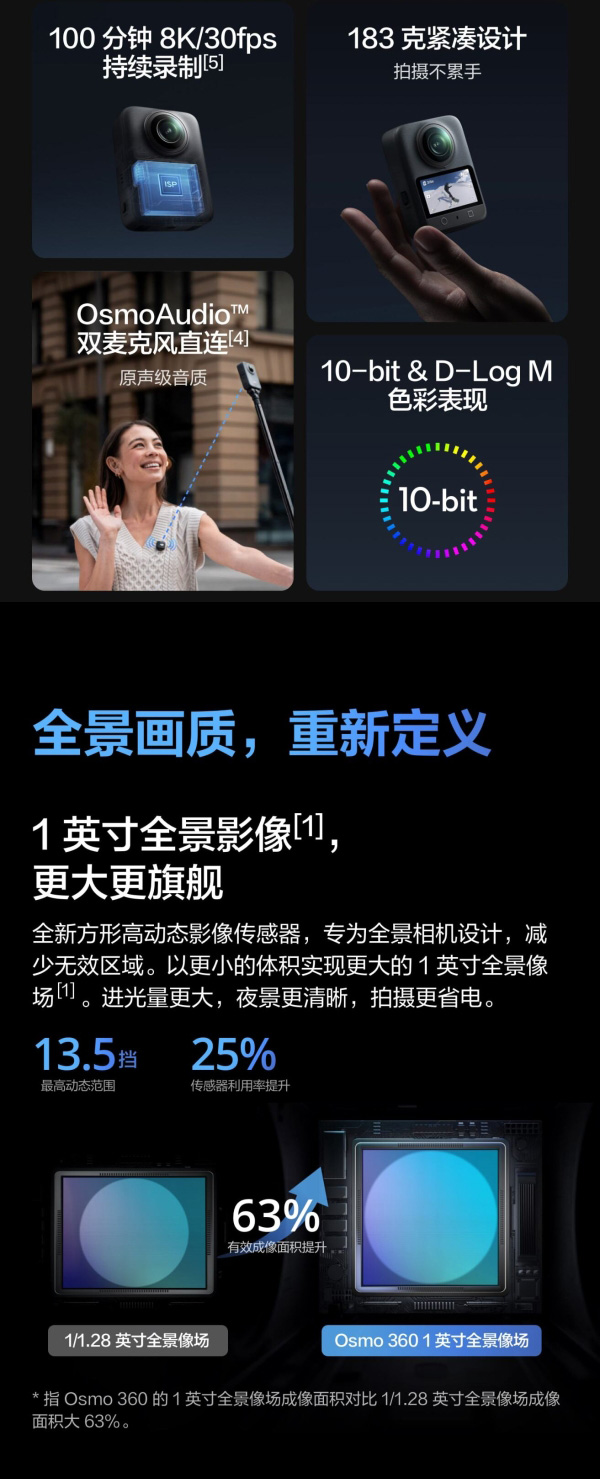 大疆 Osmo 360 标准套装 详情图 4