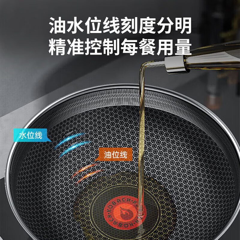 康巴赫 第六代红点控温蜂窝炒锅 图片 5