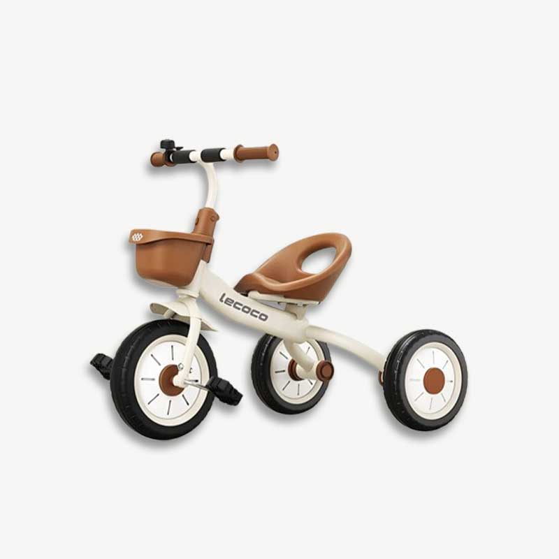 乐卡三轮车 瑞奇S1 丝绒摩卡