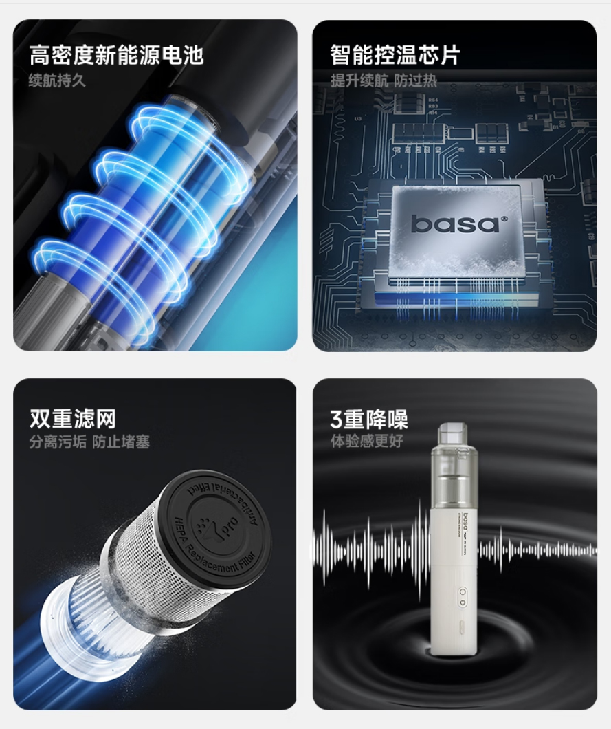 BASA 联名车载吸尘器 详情图 3
