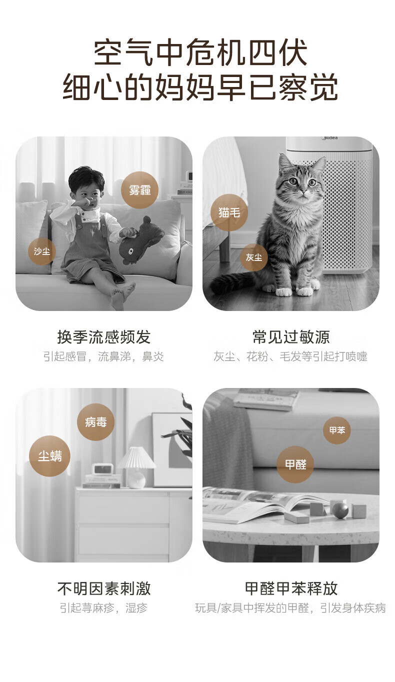 美的空气净化器KJ400G-L1 LITE 详情图 4