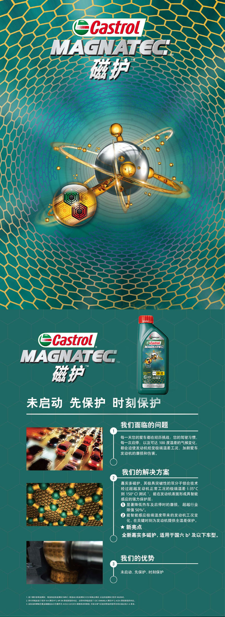 嘉实多发动机油SP5W/30-1升装 详情图 1