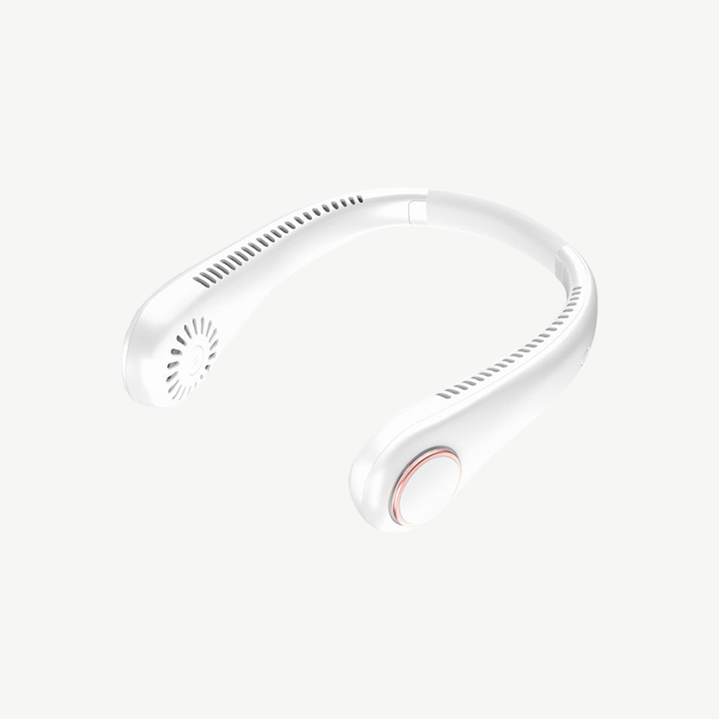 颐电无叶挂脖风扇