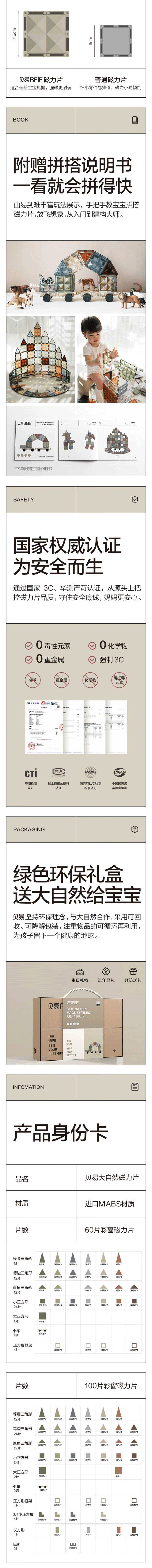贝易大自然磁力片 详情图 3