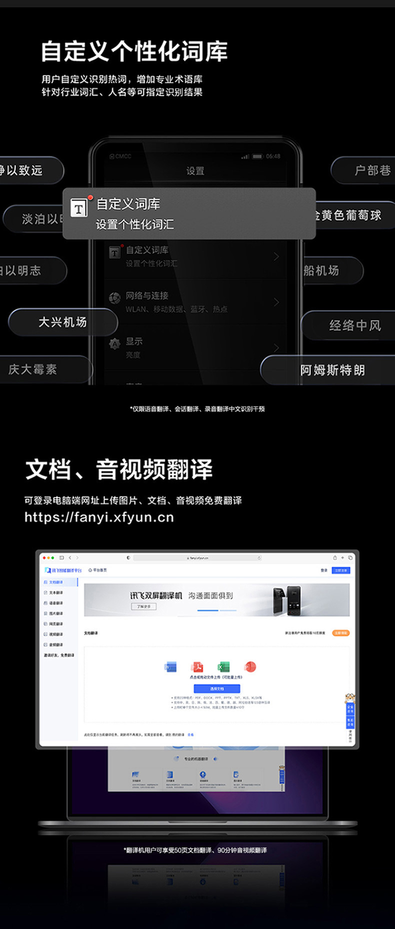 双屏翻译机 详情图 3
