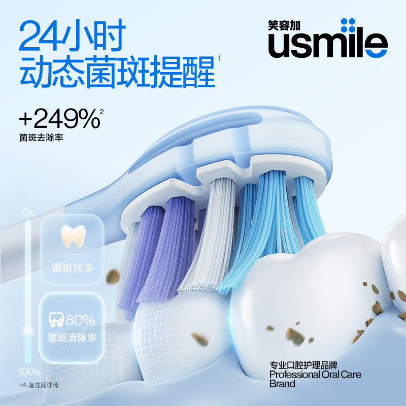 USMILE笑容加电动牙刷 图片 2