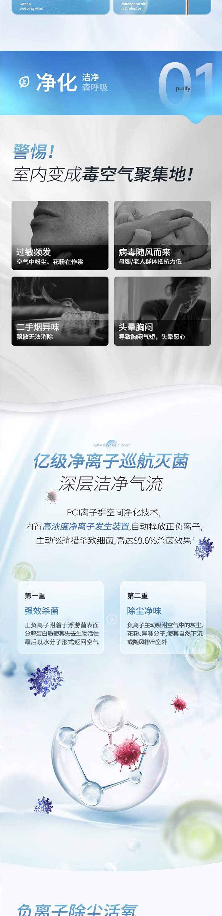 摩飞 语音空气循环扇 详情图 2