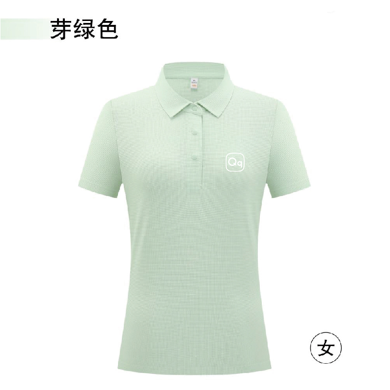 华夫格女款POLO-QQ款 图片 1