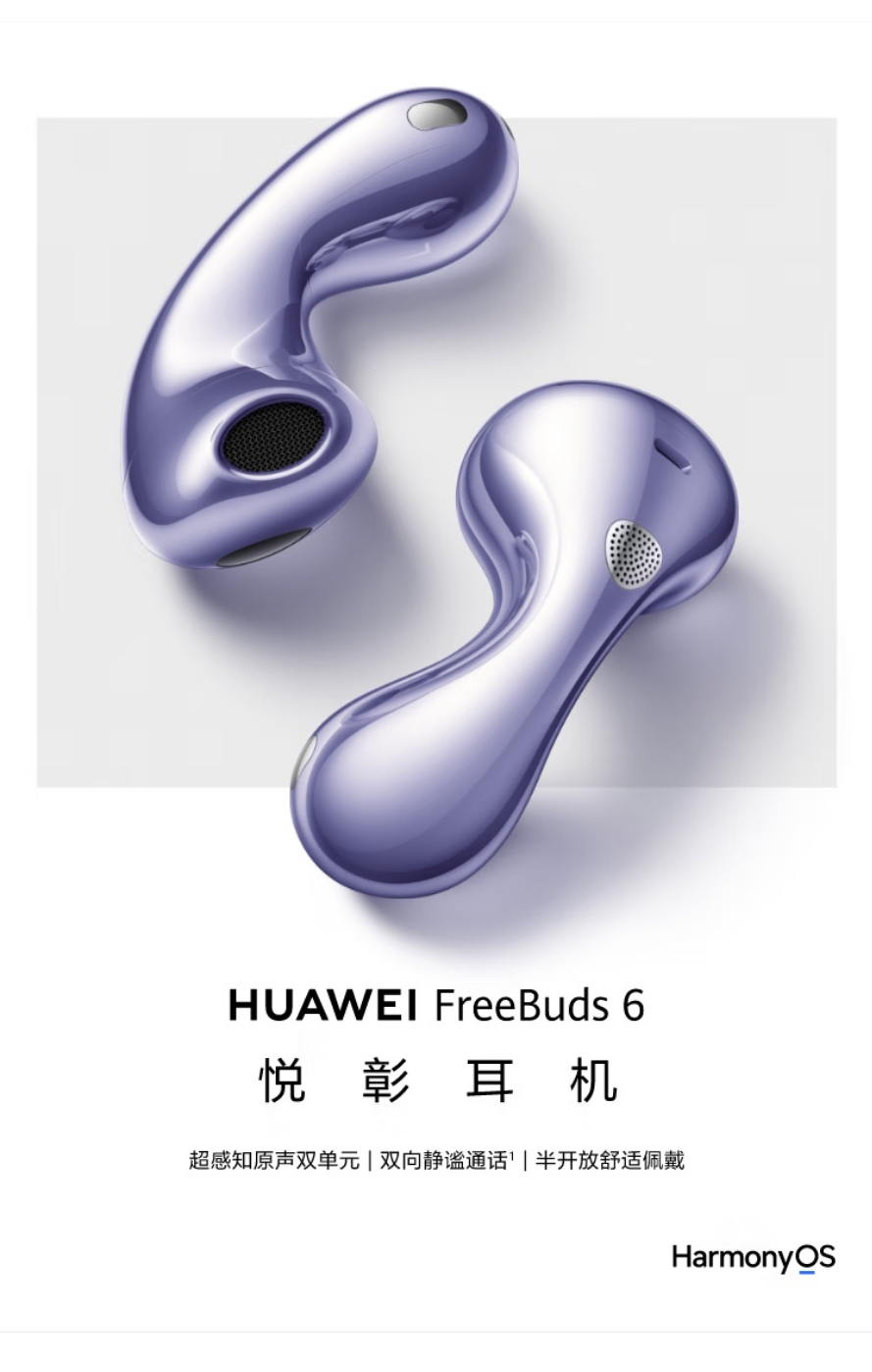 华为FREEBUDS 6 详情图 1