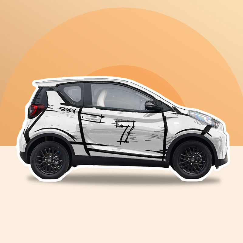 小蚂蚁彩绘膜（不含安装） 图片 2